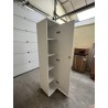 Armoire de rangement blanche d'occasion