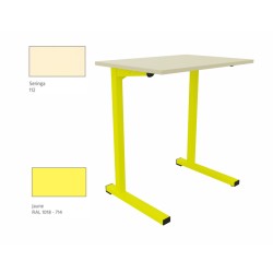 Table 1 place piètement dégagement latéral taille 3/6 - S1 Fixe