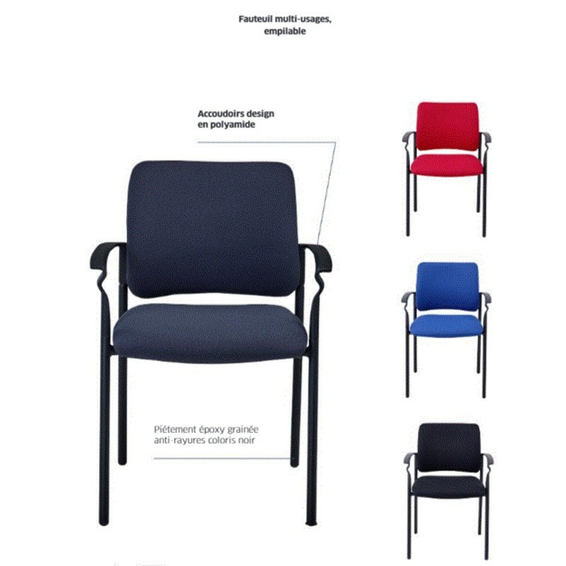 Fauteuil multi-usage empilable Etienne