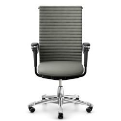 Fauteuil ergonomique en cuir de direction HAG Excellence