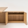 Bureau professionnel Bench en bois avec retour Viga