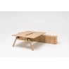 Bureau professionnel Bench en bois avec retour Viga