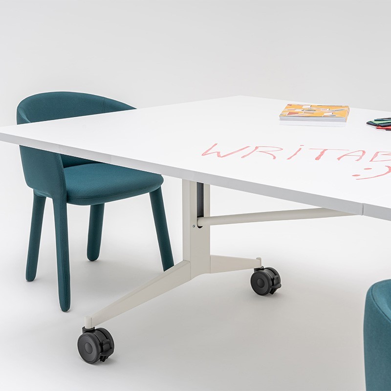 Table pliante avec tableau blanc PLEX