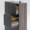 Armoire rangement par tiroirs Mito