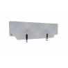 Séparateur de bureau acoustique en polyester PET KINÔ kit fixation inclus