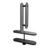 Séparateur de bureau acoustique en polyester PET KINÔ kit fixation inclus