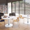 Table ronde pied central Ensemble