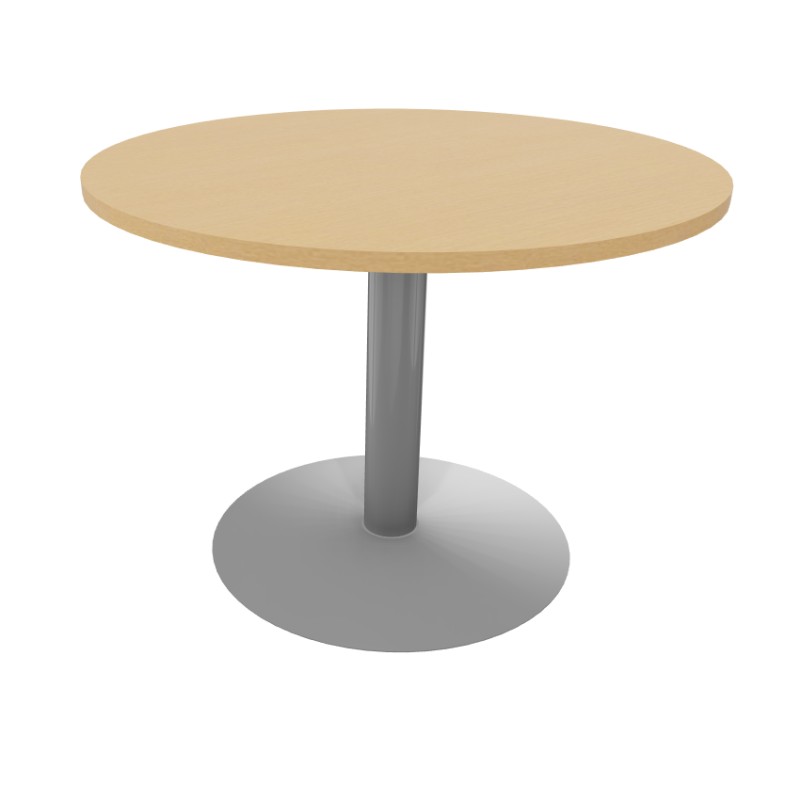 Table ronde pied central Ensemble