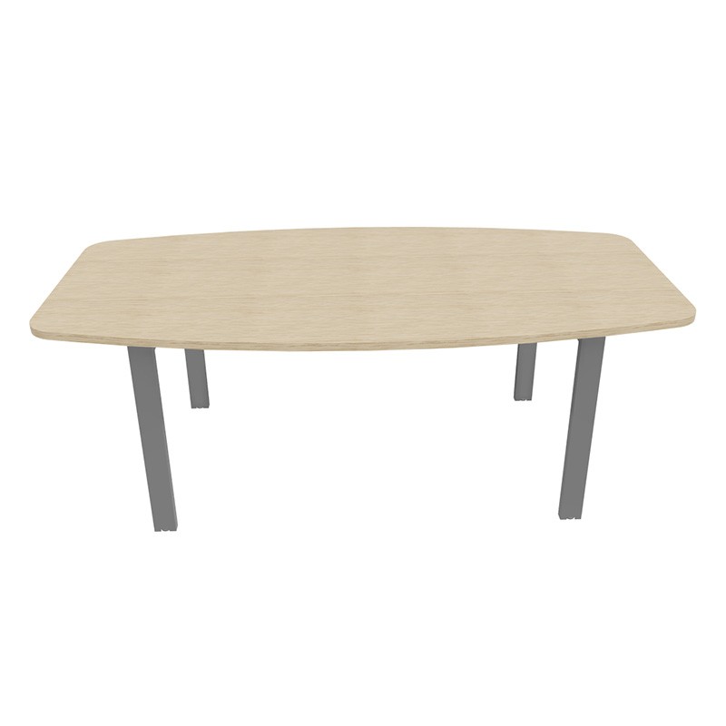 Table tonneau de réunion Arches 200x100 cm (4-6prs)