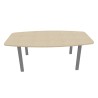 Table tonneau de réunion Arches 200x100 cm (4-6prs)