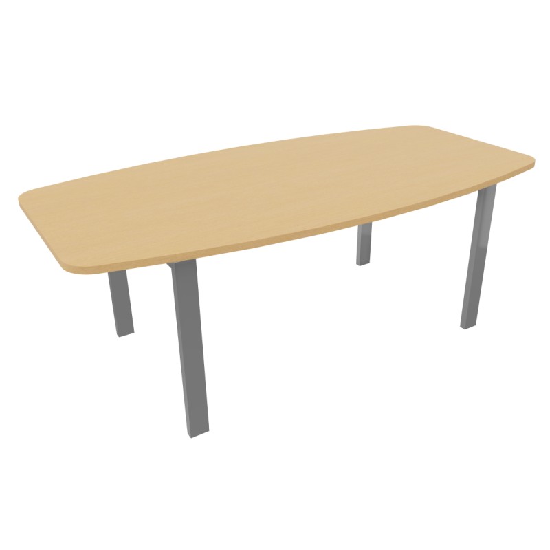 Table tonneau de réunion Arches 200x100 cm (4-6prs)