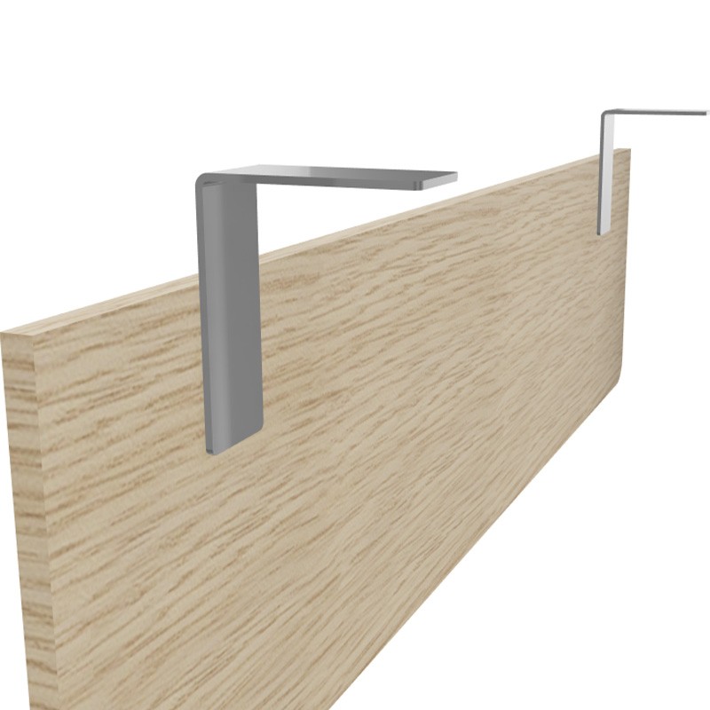 Voile de fond suspendu pour bureau Longueur 140 cm Courtoisie Voile de fond suspendu pour bureau Longueur 140 cm Courtoisie
