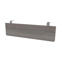 Voile de fond suspendu pour bureau Longueur 140 cm Courtoisie