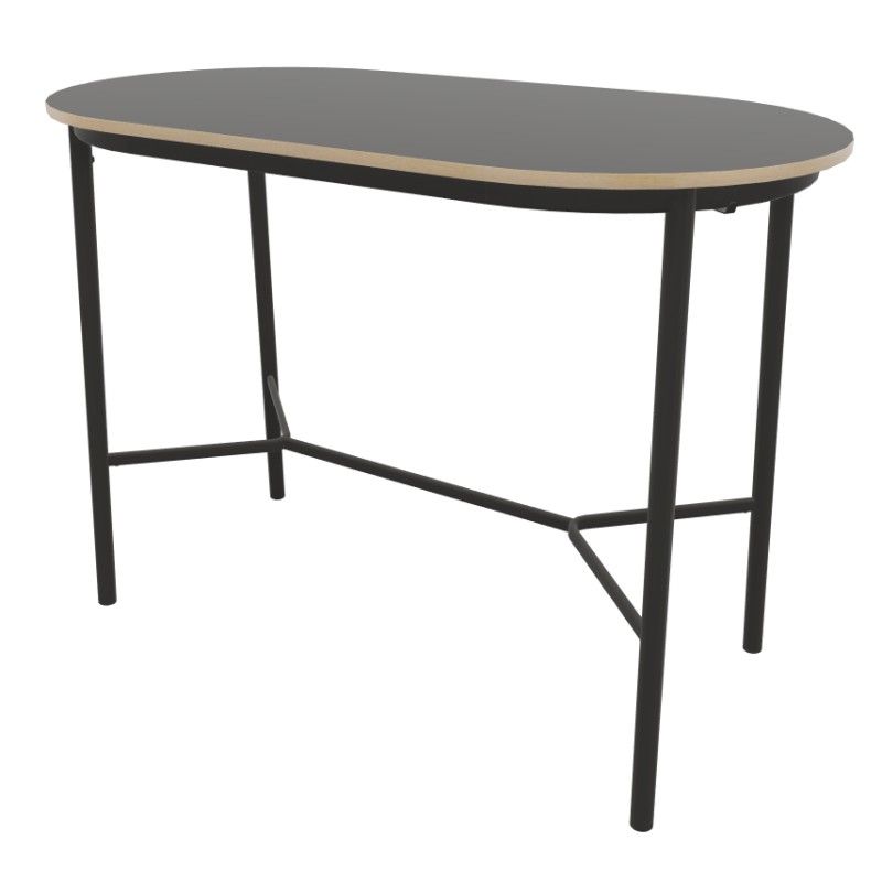 Table mange-debout ovale hauteur 110 cm KLIK