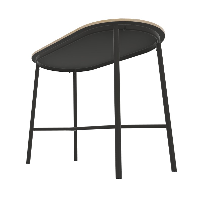 Table mange-debout ovale hauteur 110 cm KLIK