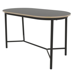 Table haute ovale cafet hauteur 92 cm KLIK