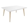 Table basse pieds bois 100x60 cm PUNTA