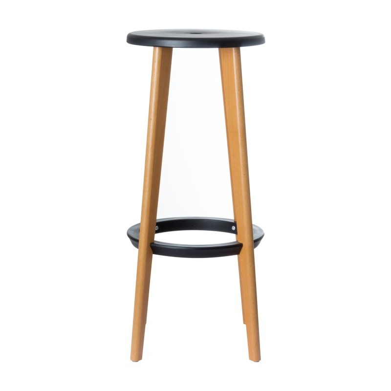 Tabouret haut Woody - Lot de 2