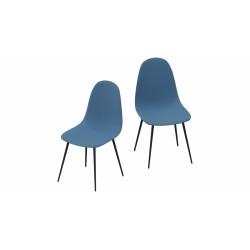 Chaises en tissu Must - Lot de 2