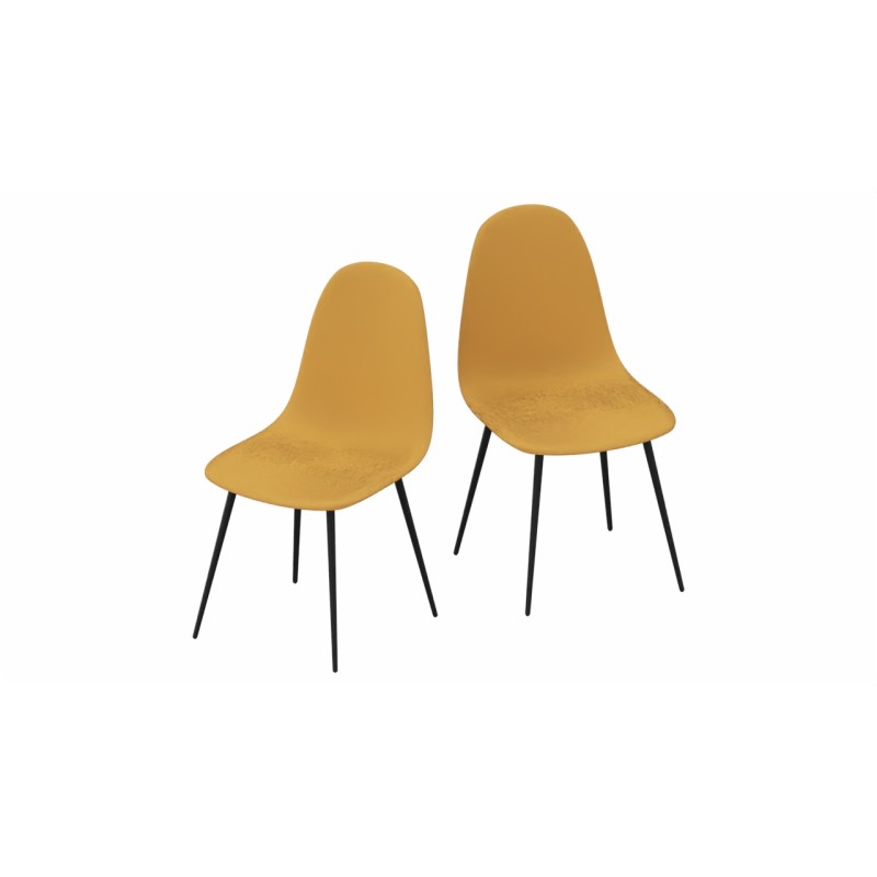 Chaises en tissu Must - Lot de 2