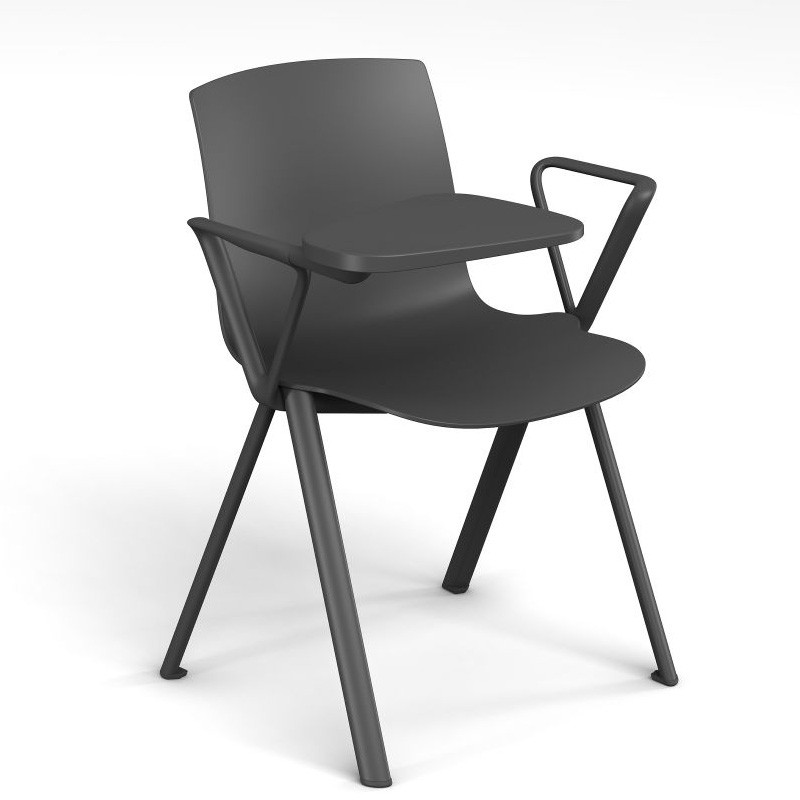 Fauteuil ODEI avec tablette écritoire - Polypropylène