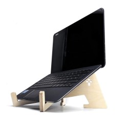 Support Ordinateur et Tablette en bois