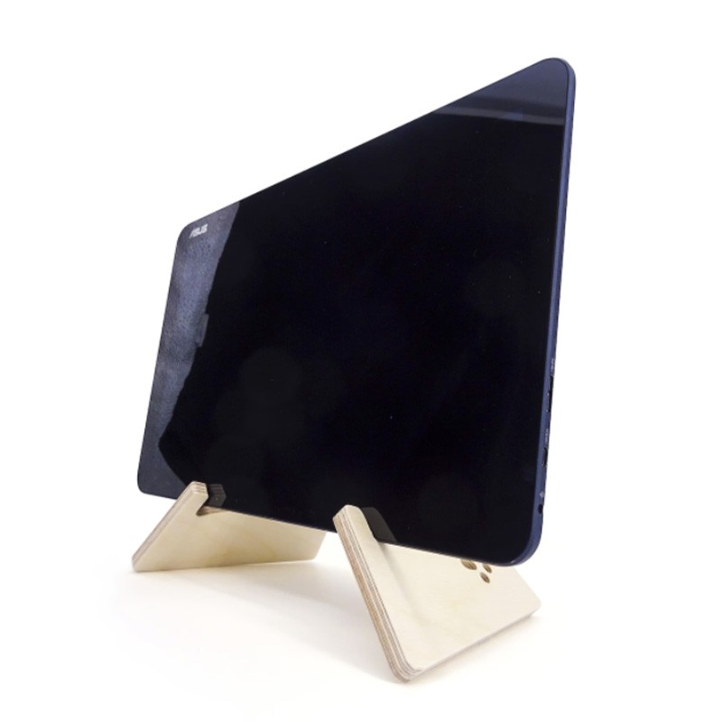 Support Ordinateur et Tablette en bois