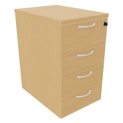 Caisson hauteur bureau 4 tiroirs Comfort