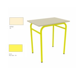 Table Scolaire 1 place Taille 3/6 - AXIS