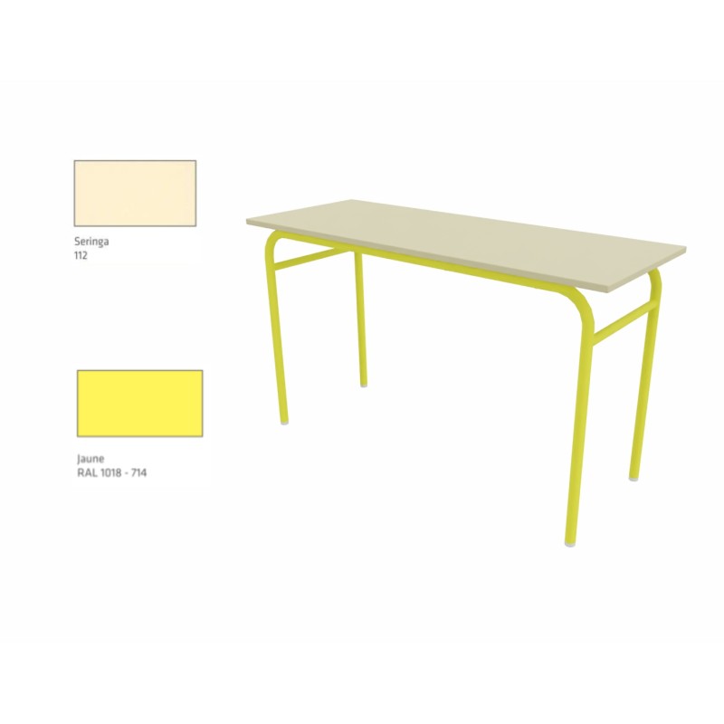 Table scolaire 2 places Taille 3/6 - AXIS