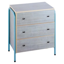 Commode de collectivité 3 tiroirs Golf