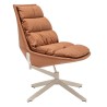 Fauteuil en cuir Fat Franck