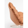 Fauteuil en cuir Fat Franck