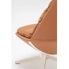 Fauteuil en cuir Fat Franck