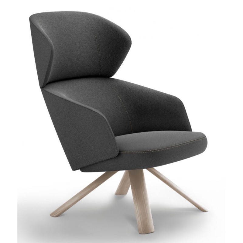 Fauteuil lounge avec têtière EZTIA