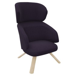 Fauteuil lounge avec têtière EZTIA