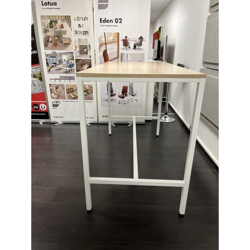 Table Haute structure Tube Métal LOKI 1600x800 mm d'occasion