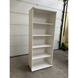 Meuble vitrine blanc d'occasion