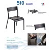 Chaise Garden 510