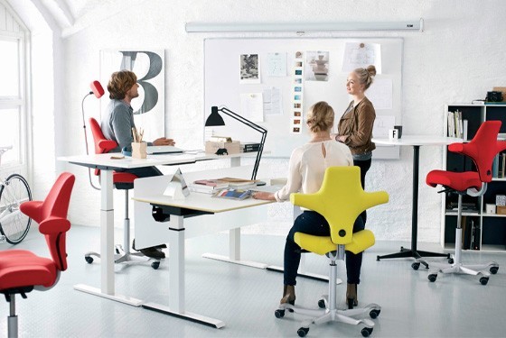 Mobilier ergonomique de bureau