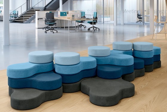 Poufs d'accueil